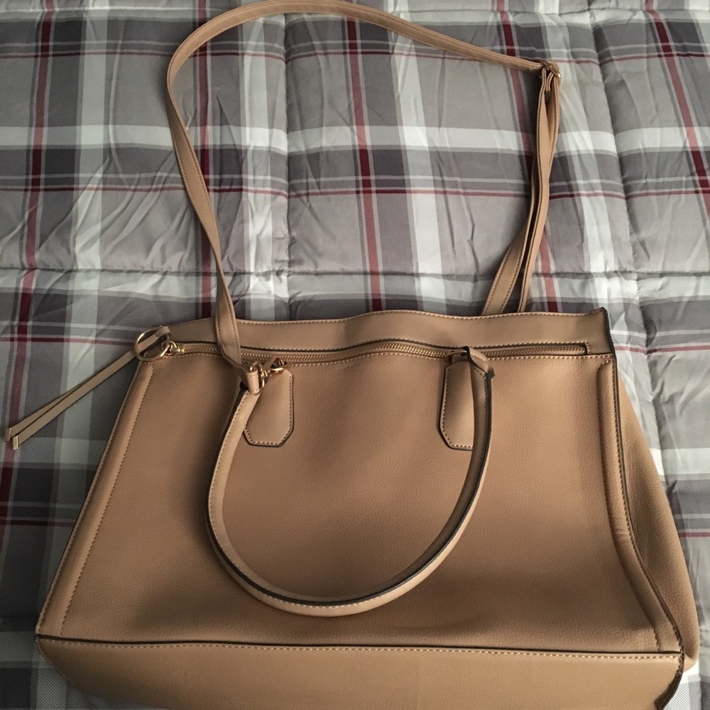Pink satchel purse